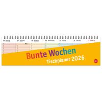 Kalender 2026 Bunte Wochen Wochenquerplaner Athesia