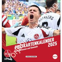 Kalender 2026 - 1. FC Nürnberg Postkartenkalender