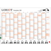 Kalender 2026 - Loriot Posterplaner