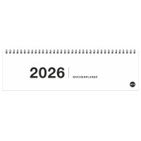 Kalender 2026 - Black&White Wochenquerplaner