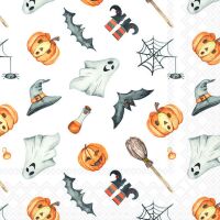 Halloween Servietten 33x33 cm 3-lagig 20 Stück...