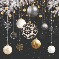 Weihnachten Servietten 25x25 cm 3-lagig 20 Stück...
