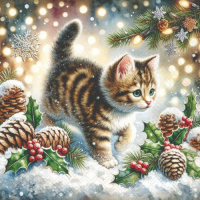 Weihnachten Servietten 25x25 cm 3-lagig 20 Stück...