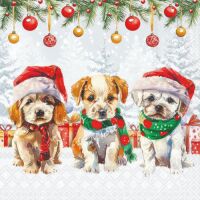 Weihnachten Servietten 25x25 cm 3-lagig 20 Stück...