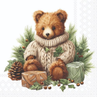 Weihnachten Servietten 25x25 cm 3-lagig 20 Stück...