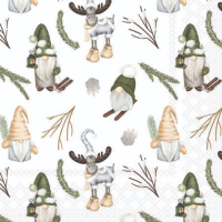 A-2026 Weihnachten Servietten 25x25 cm 3-lagig 20...