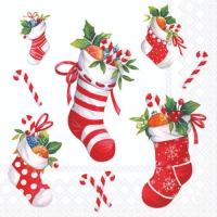 Weihnachten Servietten 25x25 cm 3-lagig 20 Stück...