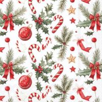 Weihnachten Servietten 25x25 cm 3-lagig 20 Stück...
