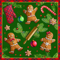 Weihnachten Servietten 33x33 cm 3-lagig 20 Stück...