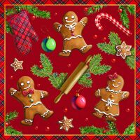 Weihnachten Servietten 33x33 cm 3-lagig 20 Stück...