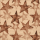 A-2026 Weihnachten Servietten 33x33 cm 3-lagig 20 Stück Recycled Watercolour stars brown nature FSC Mix  braune Sterne auf natur