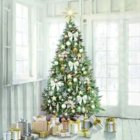 Weihnachten Servietten 33x33 cm 3-lagig 20 Stück...