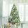 Weihnachten Servietten 33x33 cm 3-lagig 20 Stück Modern Christmas tree FSC Mix  Weihnachtsbaum Geschenke edel silber