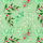 Weihnachten Servietten 33x33 cm 3-lagig 20 Stück Foliage scatter sage FSC Mix  Streublattwerk Ilex Nadelzweig grau