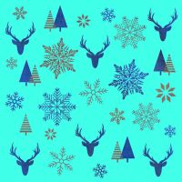 Weihnachten Servietten 33x33 cm 3-lagig 20 Stück...