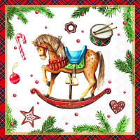 Weihnachten Servietten 33x33 cm 3-lagig 20 Stück...