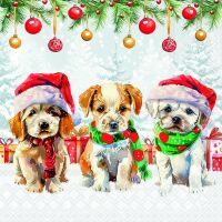 Weihnachten Servietten 33x33 cm 3-lagig 20 Stück...