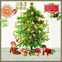 Weihnachten Servietten 33x33 cm 3-lagig 20 Stück...
