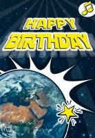 Geburtstag - Jukebox - Soundkarte und Lichtkarte im Format 11,5 x 17 cm - „Happy Birthday(Star Wars Style)