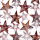 Weihnachten Servietten 33x33 cm 3-lagig 20 Stück Watercolour stars dark brown FSC Mix  Sterne braun