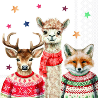 Weihnachten Servietten 33x33 cm 3-lagig 20 Stück...