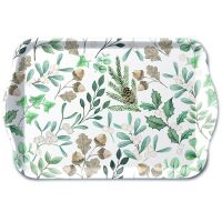 Weihnachten Tablett 13 x 21 cm Collection of leaves...
