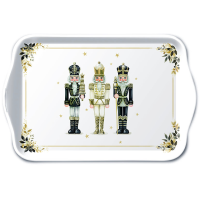 Weihnachten Tablett 13 x 21 cm Royal nutcrackers...