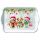 Weihnachten Tablett 13 x 21 cm Funny cute puppies  Hundewelpen Schnee Kugeln Geschenke