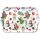 Weihnachten Tablett 13 x 21 cm Playing outside white  Engel Schlitten Kinder Weihnachtsbaum
