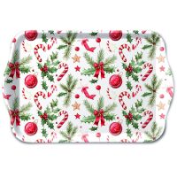 Weihnachten Tablett 13 x 21 cm Christmas elements...