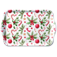 Weihnachten Tablett 13 x 21 cm Christmas elements...
