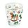 Weihnachten Wasserglas bedruckt Classic rocking horse white  Schaukelpferd Weihnachtssymbole