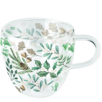 Weihnachten Doppelwandiger Glasbecher 0,2 l Collection of...