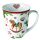 Weihnachten Becher 0,4 l Classic rocking horse white  Schaukelpferd Weihnachtssymbole