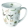 Weihnachten Becher 0,4 l Forest gnomes white  Waldzwerge Wichtel Elch & Gnom