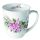 Weihnachten Becher 0,4 l Pink poinsettia  Weihnachtstern rosa