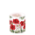 Weihnachten Kerze klein Ø 7,5 cm x 9 cm Blooming amaryllis white  Amaryllis Ritterstern weiß