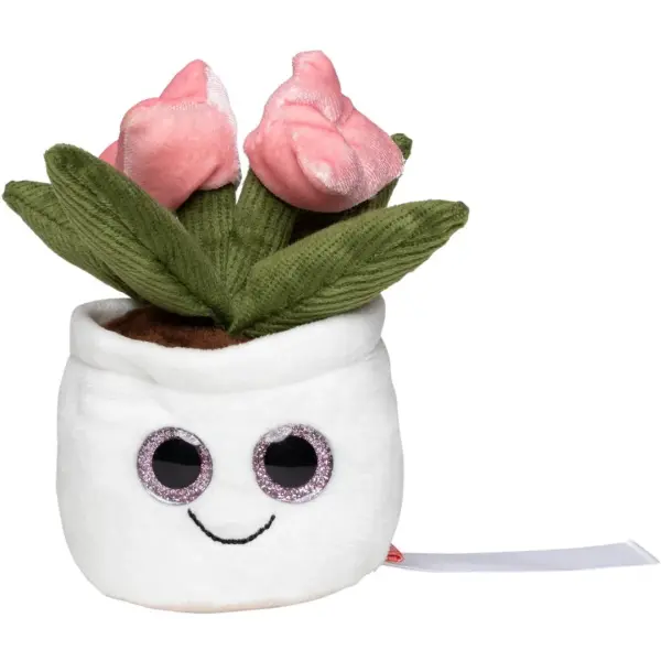 Schmoozies® Evergreenies® Tulpe Pflanze Röschen Tabletreiniger Displayreiniger Unterseite aus Mikrofaser
