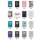 Prisma Collection Perleberg 384 unverpackte Glückwunschkarten mit Umschlägen 64 Dekore á 6 Stück Bundle UVP € 1148,16