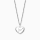 Grußkarte Love you mit Halskette Edelstahl Silber und Umschlag Engelsrufer always together never apart