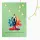 Grußkarte Happy Soul Yoga mit Halskette Edelstahl Gold und Umschlag Engelsrufer Take time to make your soul happy