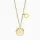Grußkarte Ocean Wal mit Halskette Edelstahl Gold und Umschlag Engelsrufer Free like the ocean WWF
