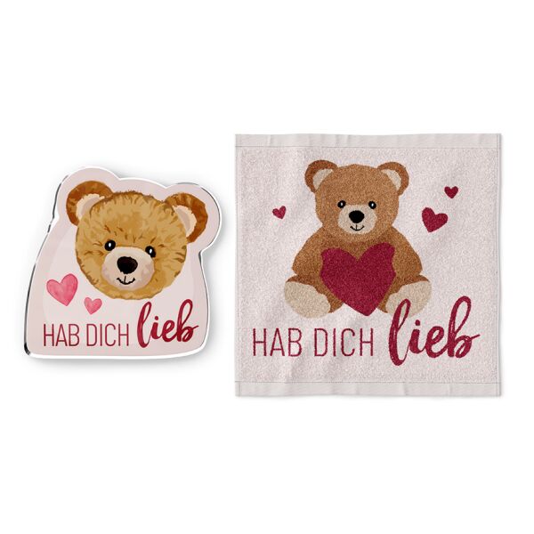 Magisches Handtuch 30x30 Teddy