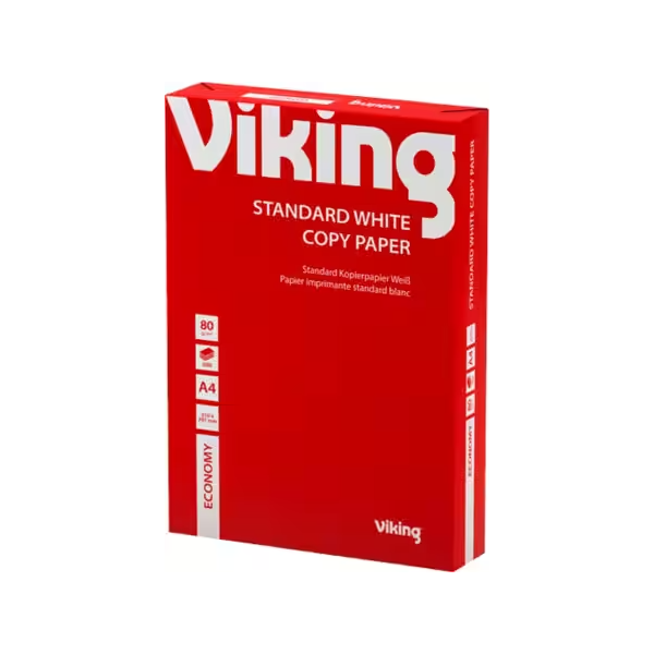 Kopierpapier Viking Copy DIN A4 Druckerpapier 80 g/m² Glatt Weiß 500 Blatt