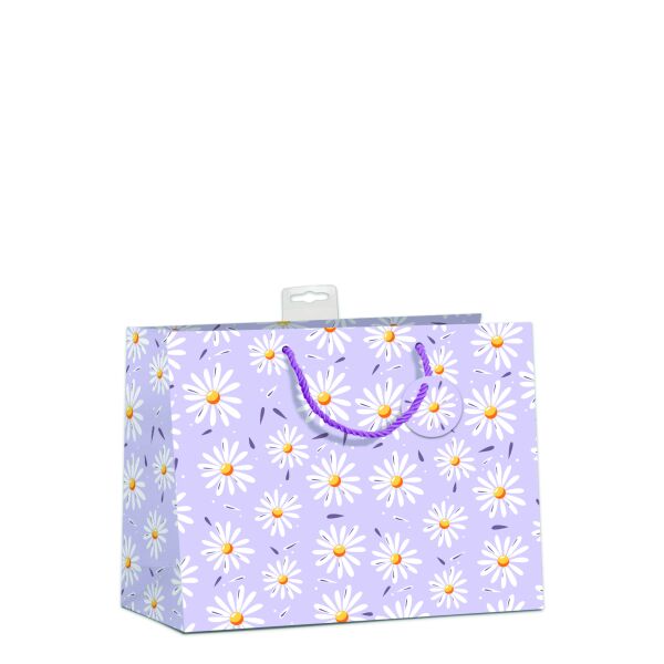 6 Geschenktaschen Quer-Format Margeriten UVP € 21 pro Tüte € 3,50 Bundle Set Geschenktüten