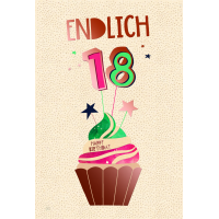 18. Geburtstag Geburtstag Endlich Törtchen...