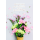 Geburtstag Herzlichen Glückwunsch Blumen Glückwunschkarte mit Umschlag
