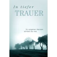 Trauerkarte Florentino - Beileidskarte –...