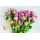 Geburtstag Happy Birthday rosa Rosen Glückwunschkarte mit Umschlag