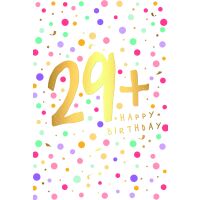 Zahlengeburtstag 29+ Jahre Für alle die nicht...